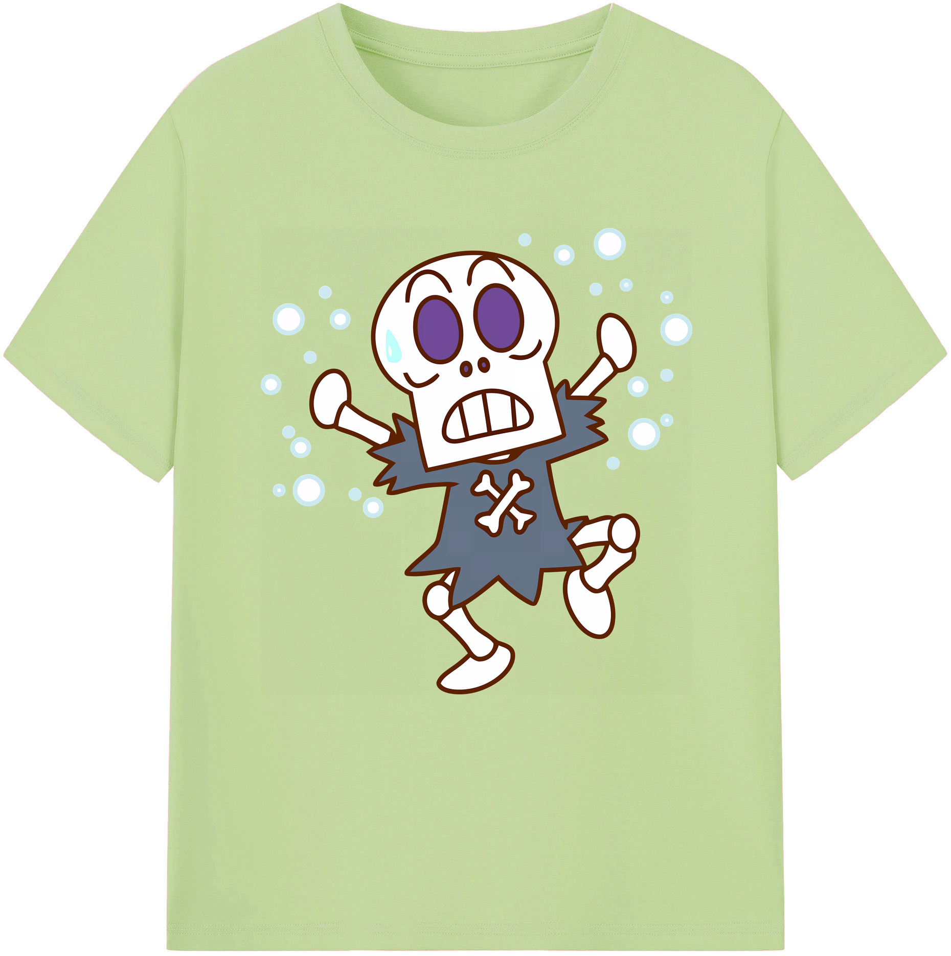 （画像用） アンパンマン Anpanman 綿100％半袖Tシャツ（フロントプリント）